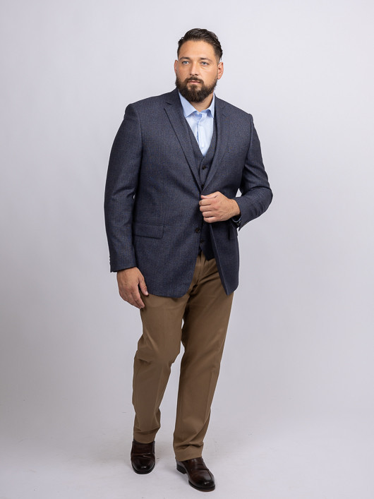 Veste Nattee Capel Grande Taille marine homme grande taille - Capelstore