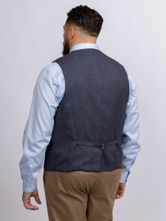 Gilet Natte Marine Capel Grande Taille marine homme grande taille - Capelstore