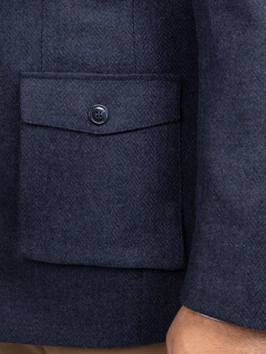 Veste Chevrons Marine Capel Grande Taille marine homme grande taille - Capelstore