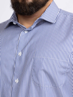 Chemise Rayee Max P/leo Capel Grande Taille blanc homme grande taille - Capelstore