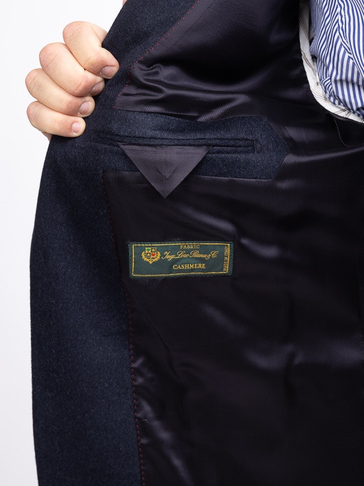 Veste Cachemire Marine Capel Grande Taille marine homme grande taille - Capelstore