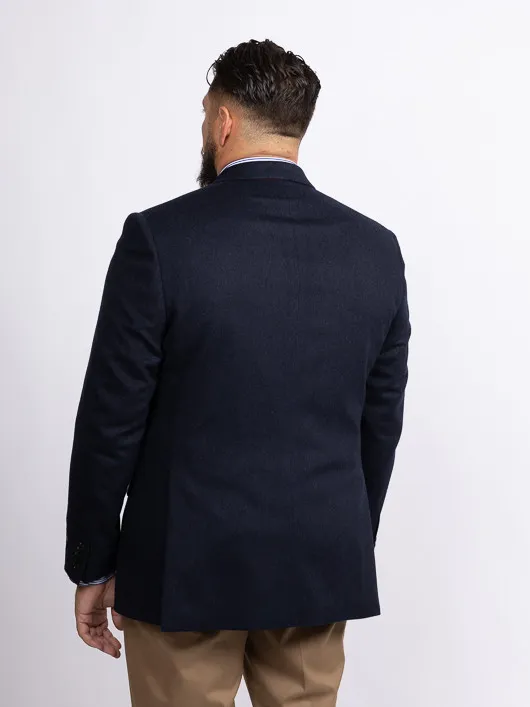 Veste Cachemire Marine Capel Grande Taille marine homme grande taille - Capelstore