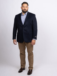 Veste Cachemire Marine Capel Grande Taille marine homme grande taille - Capelstore