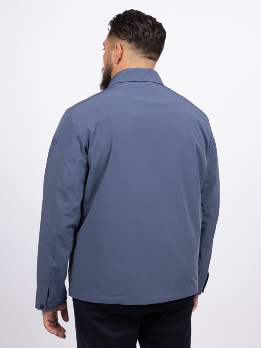 Blouson Droit Bleu Paul& Shark Grande Taille bleu homme grande taille - Capelstore