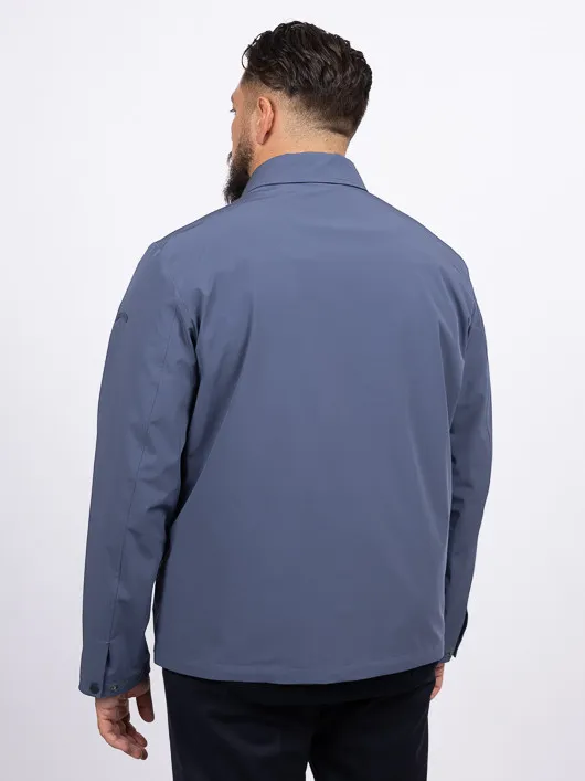 Blouson Droit Bleu Paul& Shark Grande Taille bleu homme grande taille - Capelstore