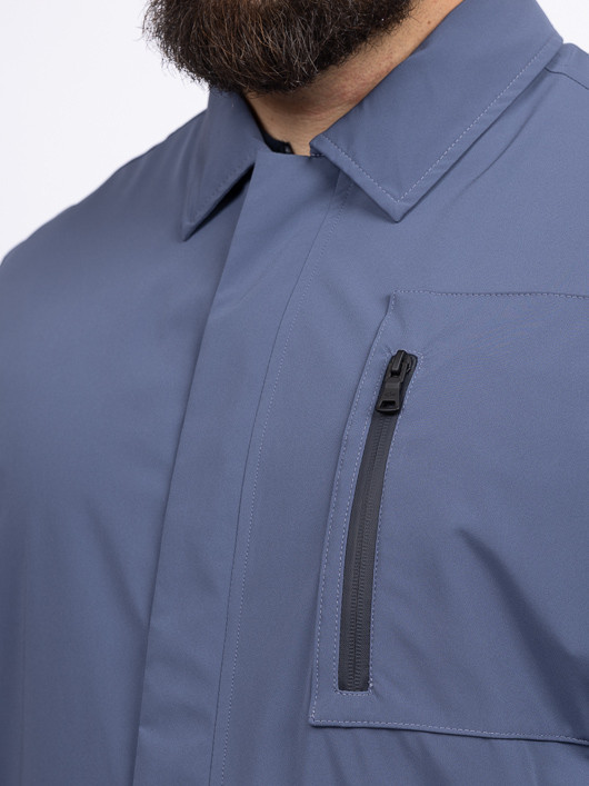 Blouson Droit Bleu Paul& Shark Grande Taille bleu homme grande taille - Capelstore