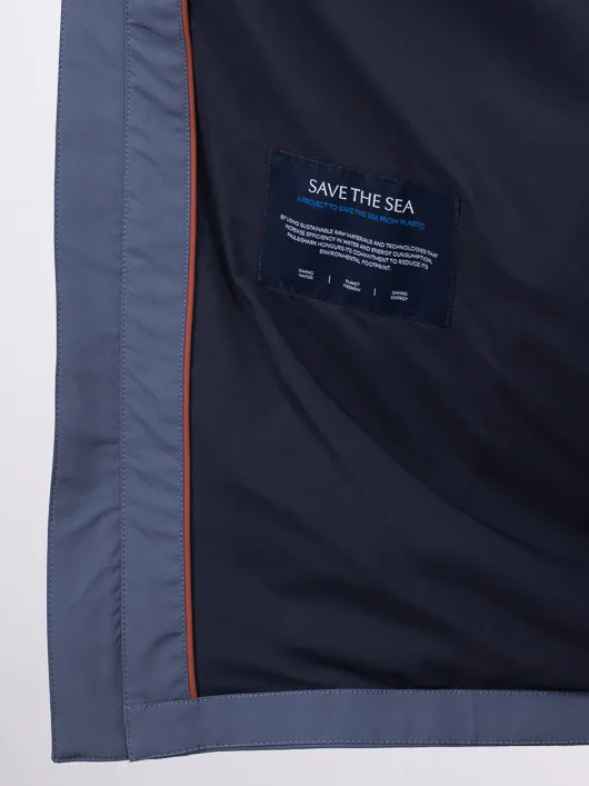 Blouson Droit Bleu Paul& Shark Grande Taille bleu homme grande taille - Capelstore