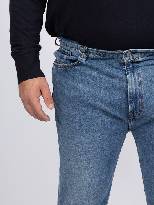 Jean 512 Levi's Come Draw W.me Grande Taille bleu delave homme grande taille - Capelstore