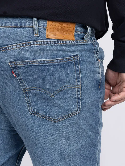 Jean 512 Levi's Come Draw W.me Grande Taille bleu delave homme grande taille - Capelstore
