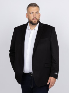 Veste Cachemire Noire Capel Grande Taille  homme grande taille - Capelstore