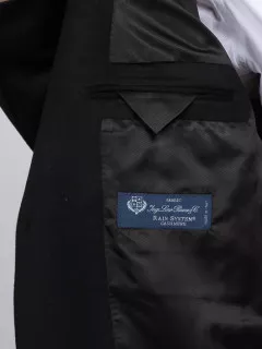 Veste Cachemire Noire Capel Grande Taille  homme grande taille - Capelstore