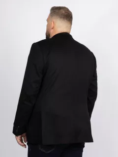 Veste Cachemire Noire Capel Grande Taille  homme grande taille - Capelstore