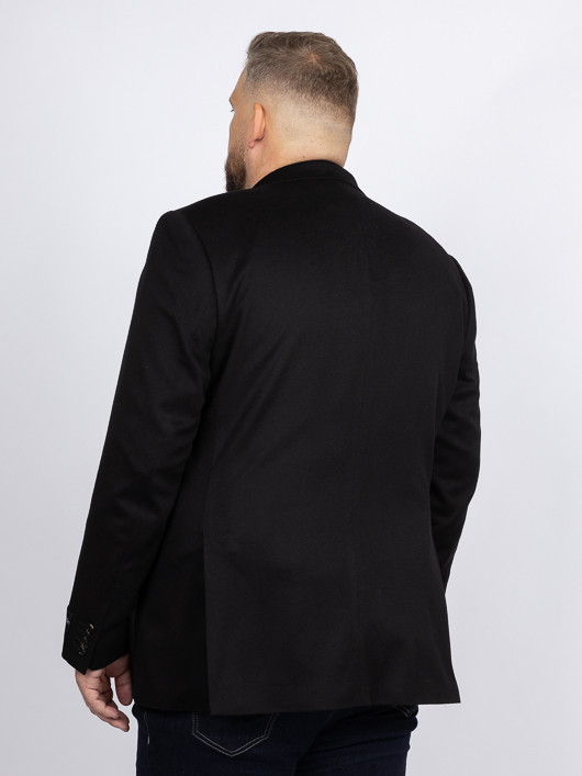 Veste Cachemire Noire Capel Grande Taille  homme grande taille - Capelstore
