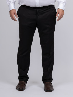 Pantalon De Ville Noir Gabin Capel Grande Taille noir homme grande taille - Capelstore