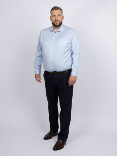 Chemise Max Ciel Avec Poche Capel Grande Taille  homme grande taille - Capelstore