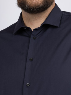 Chemise Max Doub.retors Marine Capel Grande Taille  homme grande taille - Capelstore