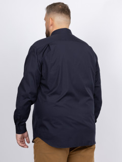 Chemise Max Doub.retors Marine Capel Grande Taille  homme grande taille - Capelstore
