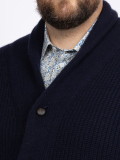 Cardigan Cachemire Capel Collection Privee Gde Taille  homme grande taille - Capelstore