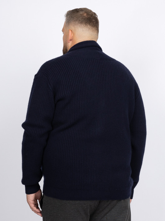 Cardigan Cachemire Capel Collection Privee Gde Taille  homme grande taille - Capelstore