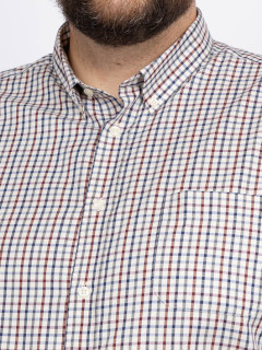Chemise A Carreaux Ralph/leo Capel Grande Taille  homme grande taille - Capelstore