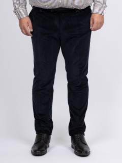 Pantalon Grant Velours Marine Capel Grande Taille  homme grande taille - Capelstore