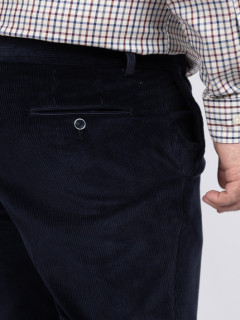 Pantalon Grant Velours Marine Capel Grande Taille  homme grande taille - Capelstore