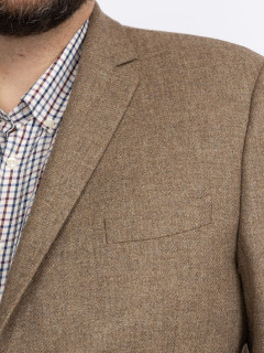 Veste Nattee Marron Glace Capel Grande Taille marron homme grande taille - Capelstore