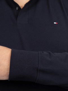 Polo Marine Manches Longues Tommy Hilfiger Grande Taille marine homme grande taille - Capelstore