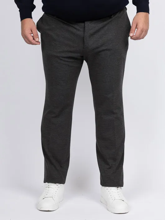 Pantalon Gary Anthracite Capel Grande Taille anthracite homme grande taille - Capelstore