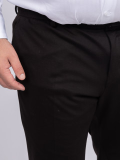 Pantalon Gary Noir Capel Grande Taille noir homme grande taille - Capelstore