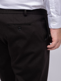 Pantalon Gary Noir Capel Grande Taille noir homme grande taille - Capelstore