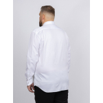Chemise Double Retors Cannes Capel Grande Taille blanc homme grande taille - Capelstore