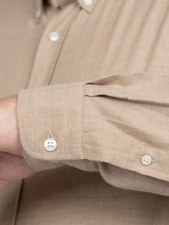 Chemise Ralph Beige Capel Grande Taille beige homme grande taille - Capelstore