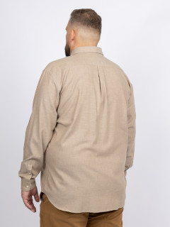Chemise Ralph Beige Capel Grande Taille beige homme grande taille - Capelstore