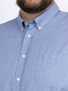 Chemise Ralph Bleue Capel Grande Taille bleu homme grande taille - Capelstore