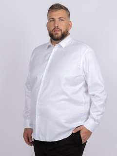 Chemise Doub. Retors Romeo/leo Collect. Privee Grande Taille blanc homme grande taille - Capelstore