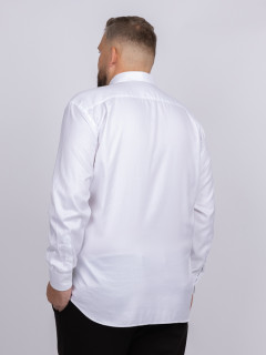 Chemise Doub. Retors Romeo/leo Collect. Privee Grande Taille blanc homme grande taille - Capelstore