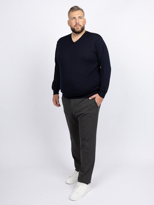 Pantalon Gary Anthracite Capel Grande Taille anthracite homme grande taille - Capelstore