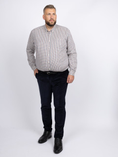 Pantalon Grant Velours Marine Capel Grande Taille  homme grande taille - Capelstore