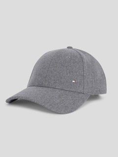 Casquette Grise Effet Flanelle Tommy Hilfiger gris homme grande taille - Capelstore
