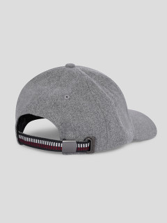 Casquette Grise Effet Flanelle Tommy Hilfiger gris homme grande taille - Capelstore