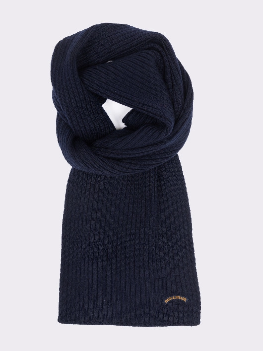 Echarpe Marine Paul & Shark marine homme grande taille - Capelstore