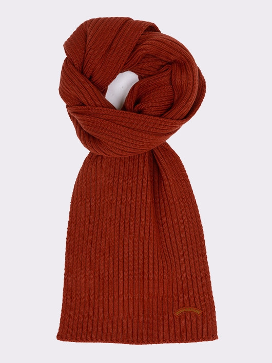Echarpe Orange Paul & Shark cannelle homme grande taille - Capelstore