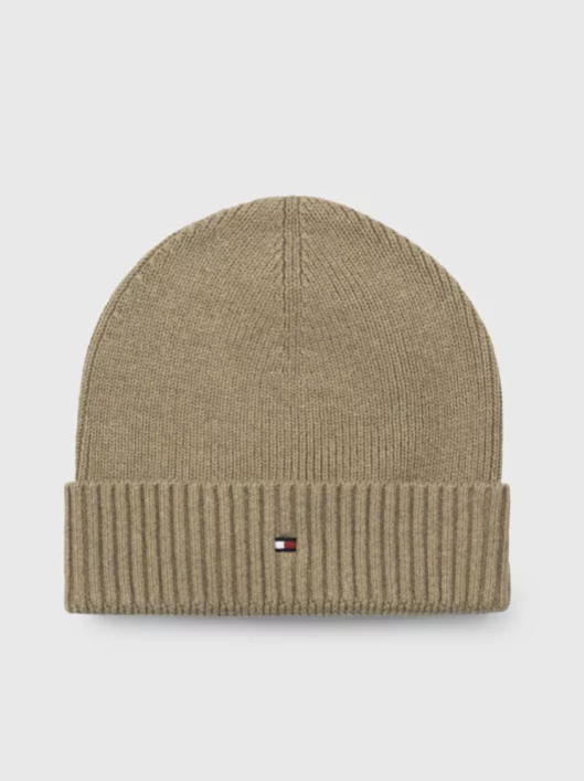 Bonnet Beige Tommy Hilfiger beige homme grande taille - Capelstore