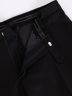 Pantalon De Ville Noir Gabin Capel Grande Taille noir homme grande taille - Capelstore