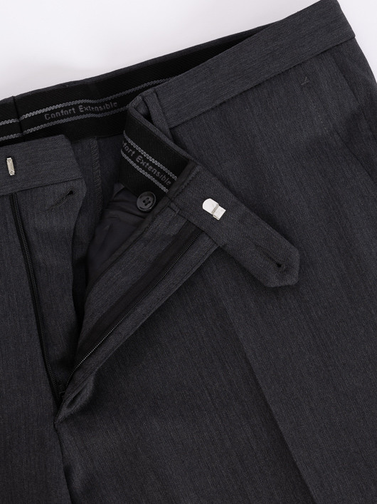 Pantalon De Ville Gabin Capel Grande Taille anthracite homme grande taille - Capelstore