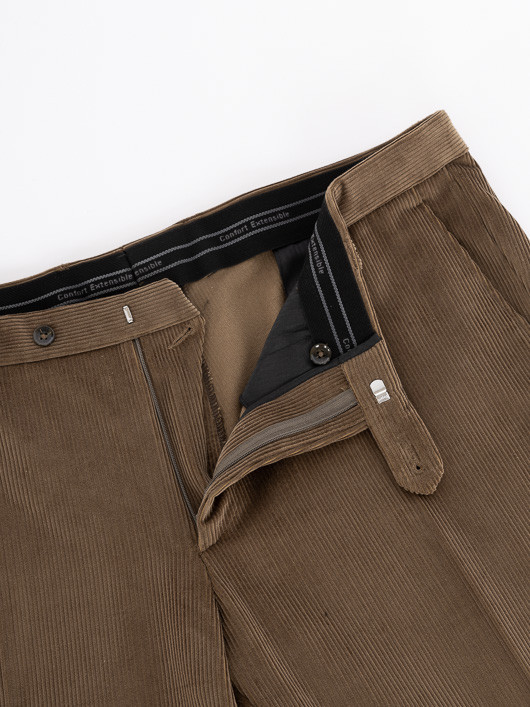 Pantalon Grant Velours Camel Capel Grande Taille camel homme grande taille - Capelstore