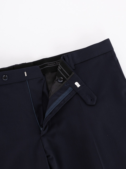 Pantalon De Ville Marine Gabin Capel Grande Taille marine homme grande taille - Capelstore