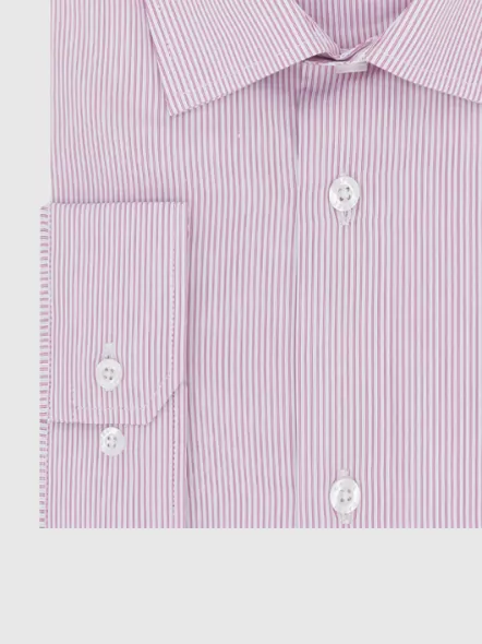 Chemise Rayures Rose Capel Grandes Tailles