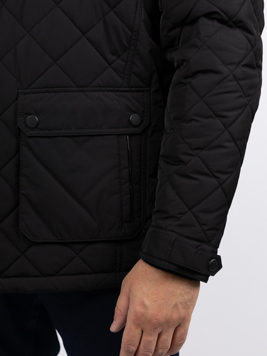 Parka Intersaison Bugatti Grande Taille noir homme grande taille - Capelstore